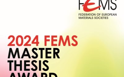 2024 FEMS Master Thesis Award takes place at FEMS Junior EUROMAT in Manchester, UK